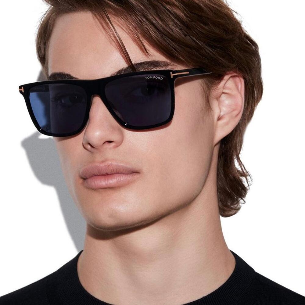 NEW TOM FORD Fletcher Sunglasses TF832 01V AUTHENTIC